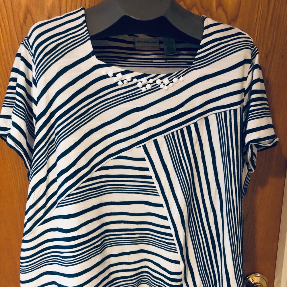 Plus Size 3XL Alfred Dunner Woman Embellished Blouse